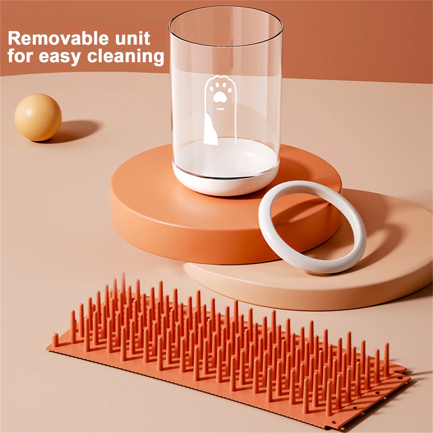 🐾 Pfotenreiniger für Hunde & Katzen – Tragbarer Pfotenwascher