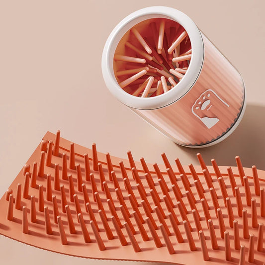 🐾 Pfotenreiniger für Hunde & Katzen – Tragbarer Pfotenwascher