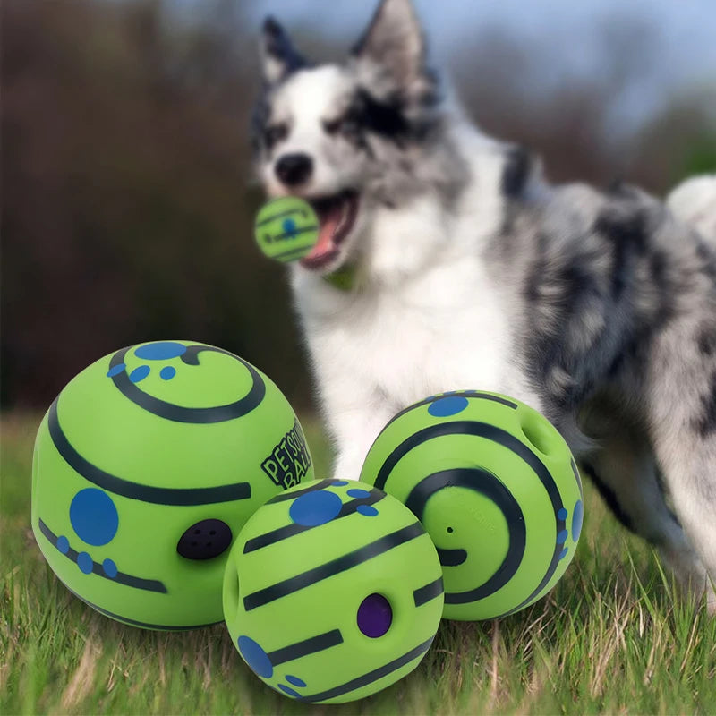 🐶 Wobble Giggle Hundeball – Interaktiver Spielball mit Geräusch