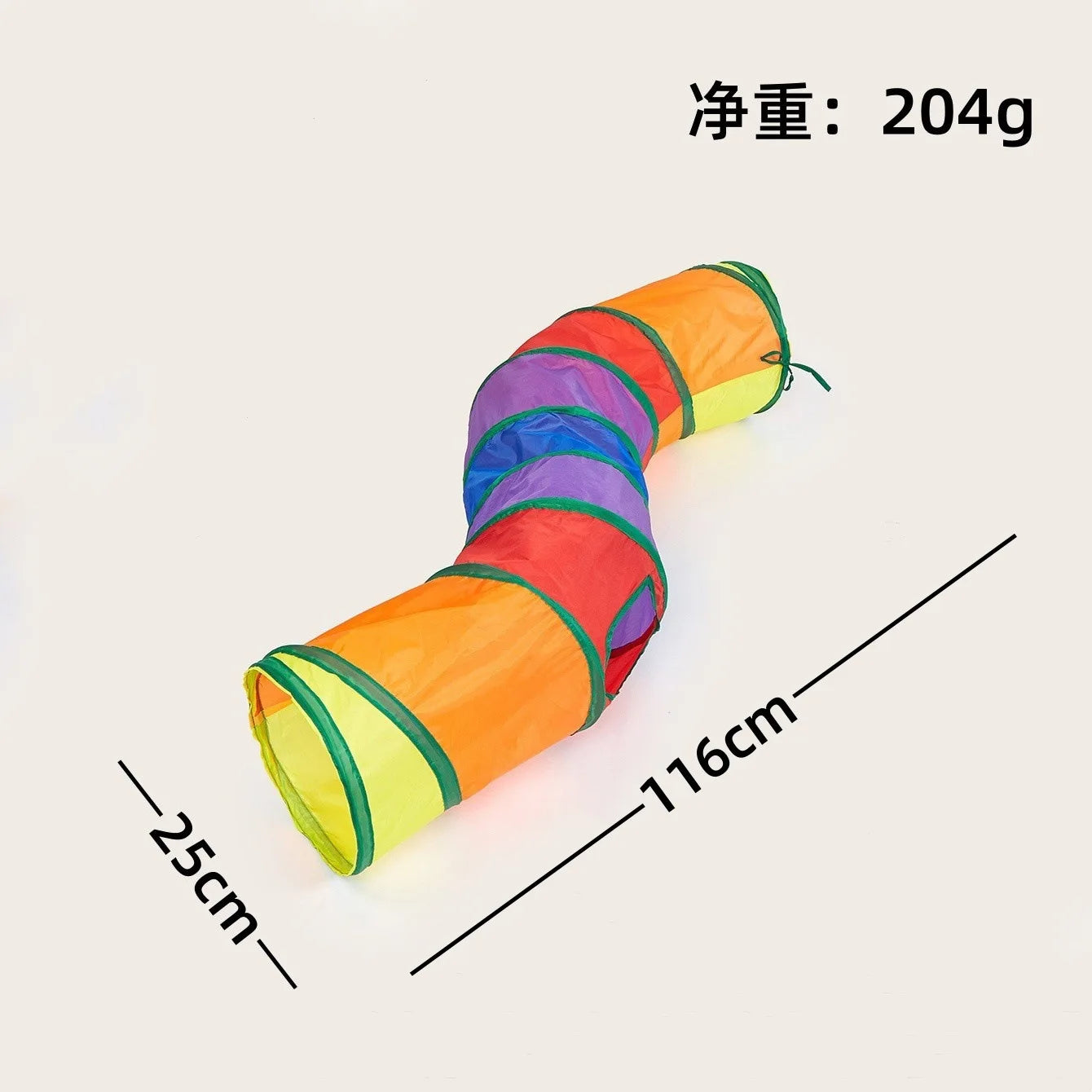 🐱 Faltbarer Katzentunnel – Interaktives Spielzeug für Katzen