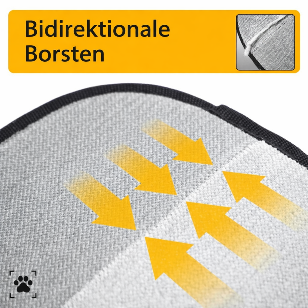 🐾 2-in-1 Tierhaarentferner Handschuh – Fellpflege & Haarentfernung